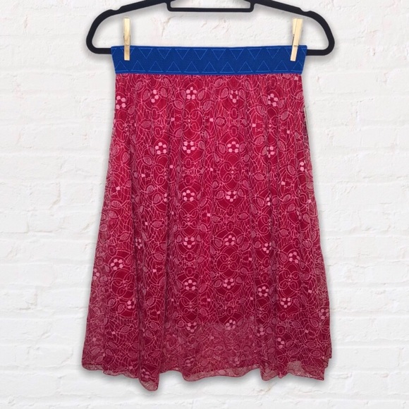 NWT LuLaRoe Lace Lola Skirt Size Small